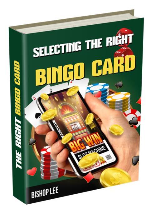 Product picture Selecting the Right Bingo Card  Mastering Online Bingo